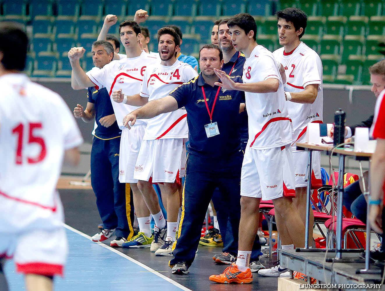 European Open 3rd place Denmark-Spain 23-22,herr,Scandinavium,Göteborg,Sverige,Handboll,,2013,129089