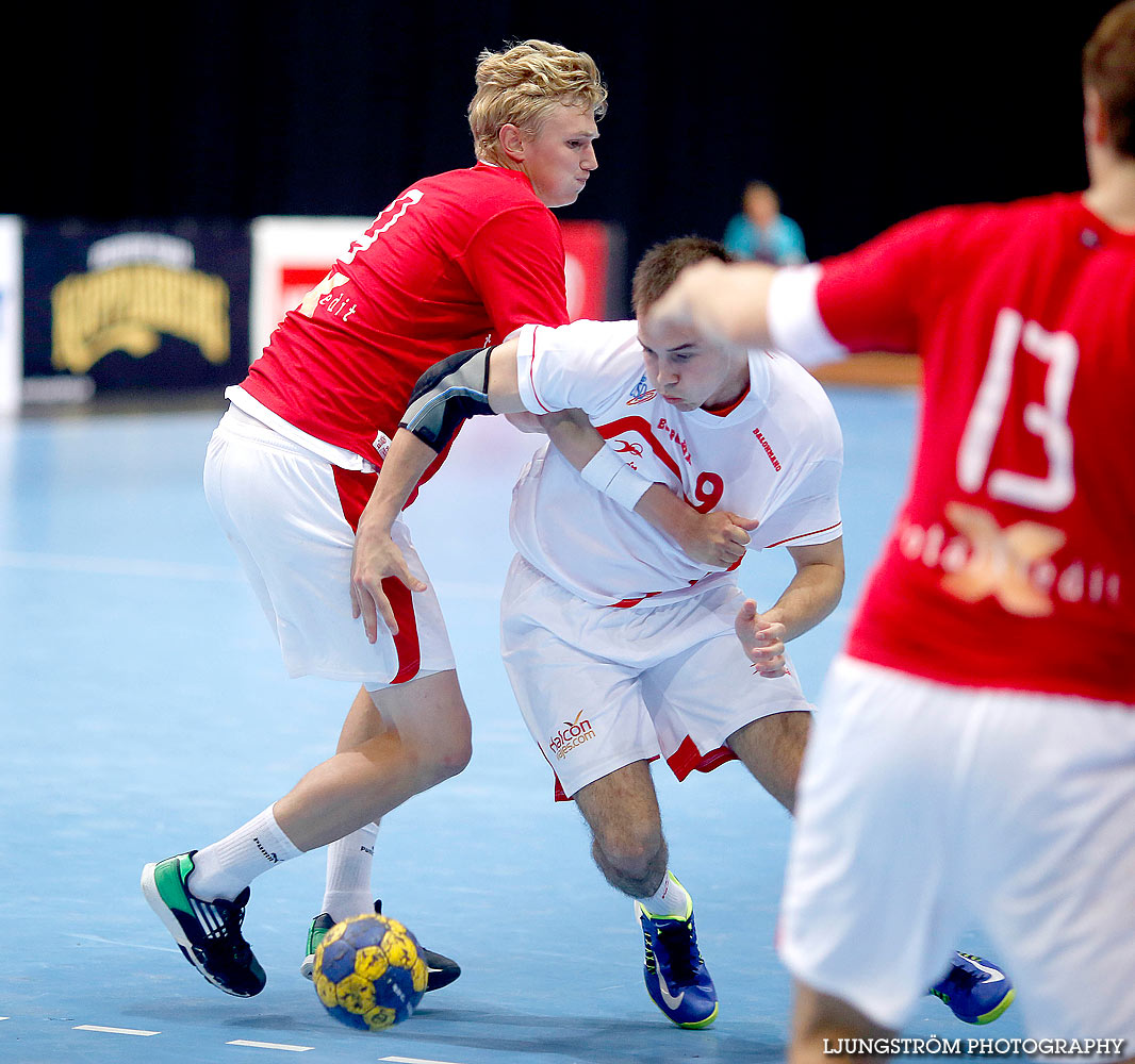 European Open 3rd place Denmark-Spain 23-22,herr,Scandinavium,Göteborg,Sverige,Handboll,,2013,129091