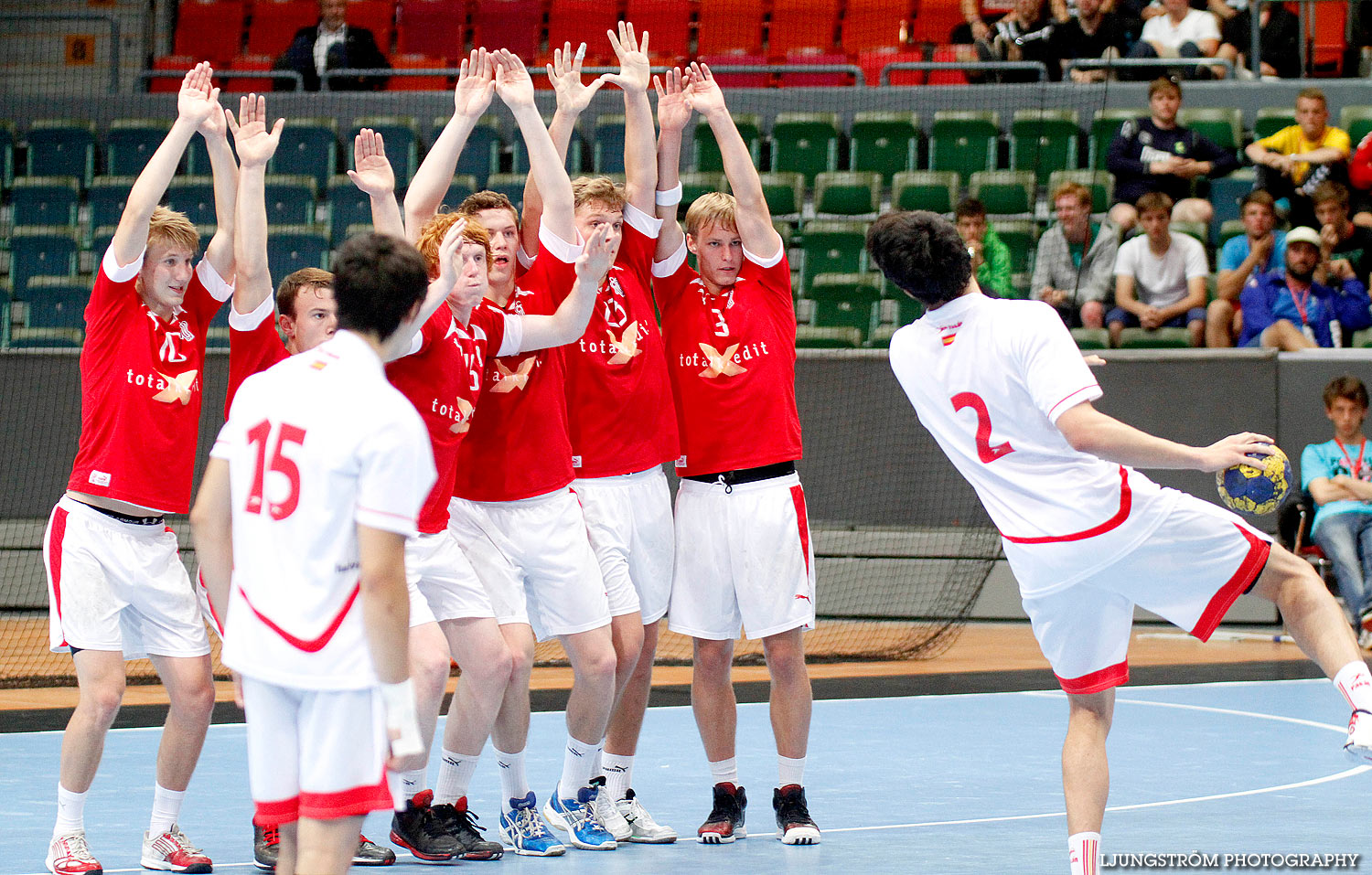 European Open 3rd place Denmark-Spain 23-22,herr,Scandinavium,Göteborg,Sverige,Handboll,,2013,129105