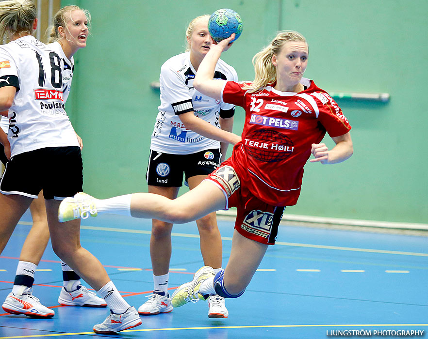 Annliz Cup Elit Fredrikstad BK-Lugi HF 11-25,dam,Arena Skövde,Skövde,Sverige,Handboll,,2013,72264