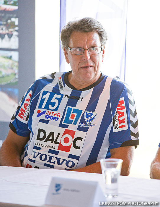 IFK Skövde HK Presskonferens Jonas Källman,herr,First Hotel Billingehus,Skövde,Sverige,Presskonferens,,2013,72337