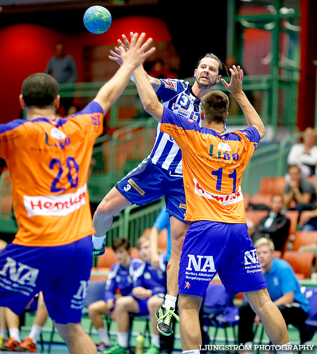 Träningsmatch IFK Skövde HK-LIF Lindesberg 38-27,herr,Arena Skövde,Skövde,Sverige,Handboll,,2013,73932