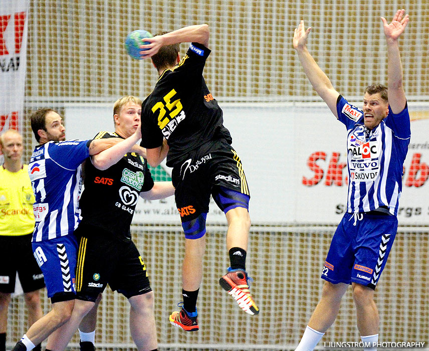 IFK Skövde HK-IK Sävehof 25-25,herr,Arena Skövde,Skövde,Sverige,Handboll,,2013,72827