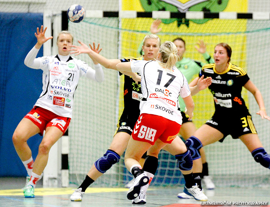 IK Sävehof-Skövde HF 31-27,dam,Skara Idrottshall,Skara,Sverige,Handboll,,2013,73527