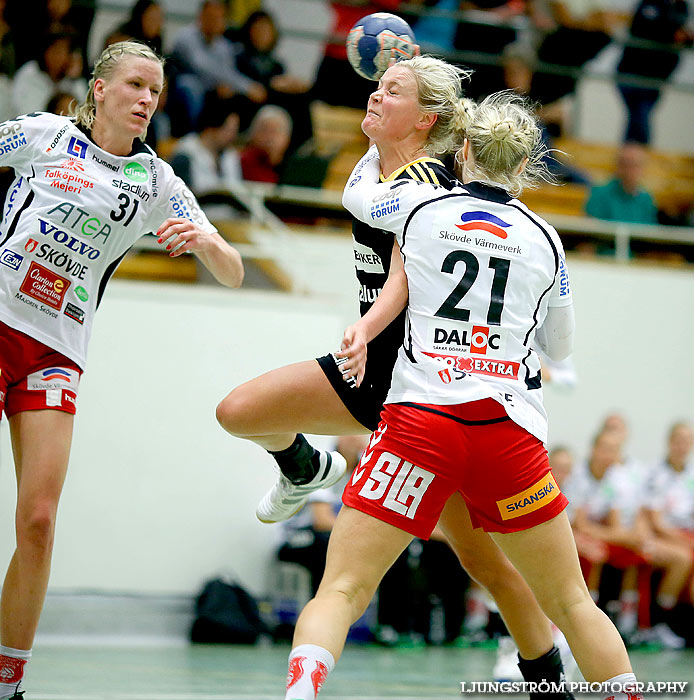 IK Sävehof-Skövde HF 31-27,dam,Skara Idrottshall,Skara,Sverige,Handboll,,2013,73585