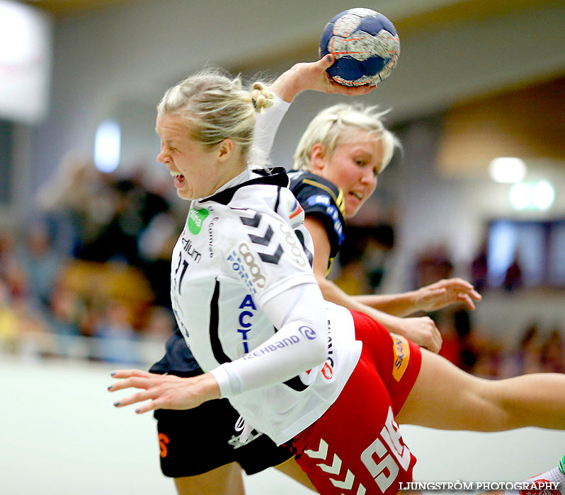 IK Sävehof-Skövde HF 31-27,dam,Skara Idrottshall,Skara,Sverige,Handboll,,2013,73625