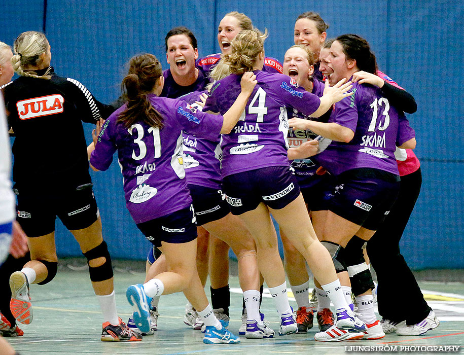 Skara HF-IF Hallby HK 20-19,dam,Skara Idrottshall,Skara,Sverige,Handboll,,2013,74692