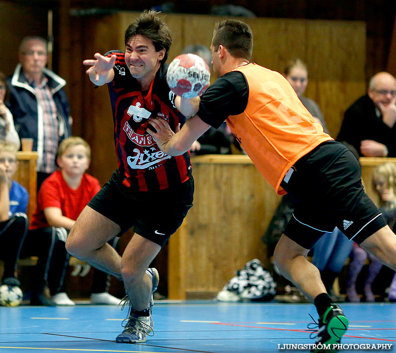 HK Country De tappra krigarna-Husaren HK Allstar 24-21,herr,Stöpenhallen,Stöpen,Sverige,Handboll,,2013,75936