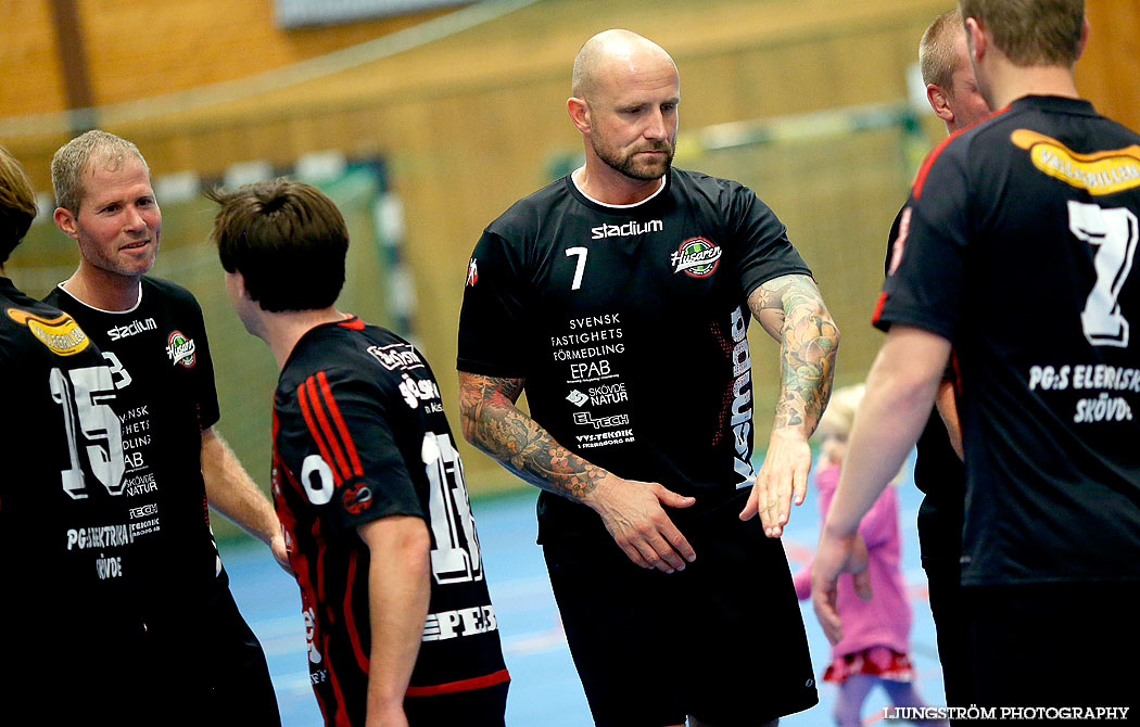 HK Country De tappra krigarna-Husaren HK Allstar 24-21,herr,Stöpenhallen,Stöpen,Sverige,Handboll,,2013,75978