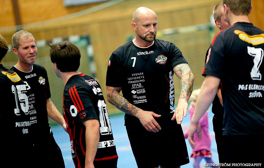 HK Country De tappra krigarna-Husaren HK Allstar 24-21,herr,Stöpenhallen,Stöpen,Sverige,Handboll,,2013,75978