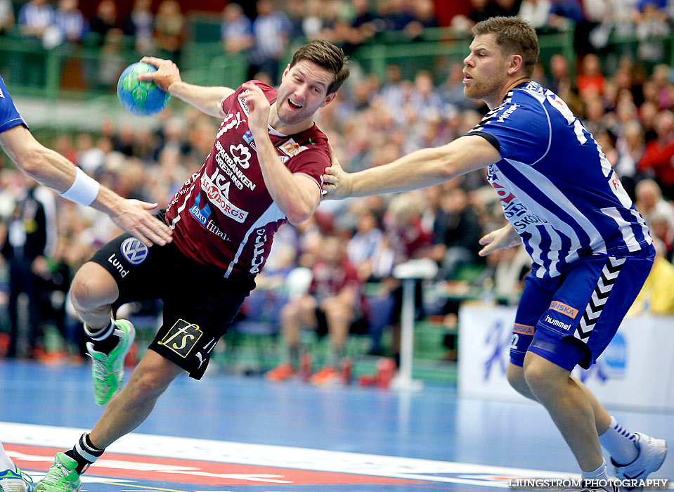 IFK Skövde HK-Lugi HF 27-27,herr,Arena Skövde,Skövde,Sverige,Handboll,,2013,76150