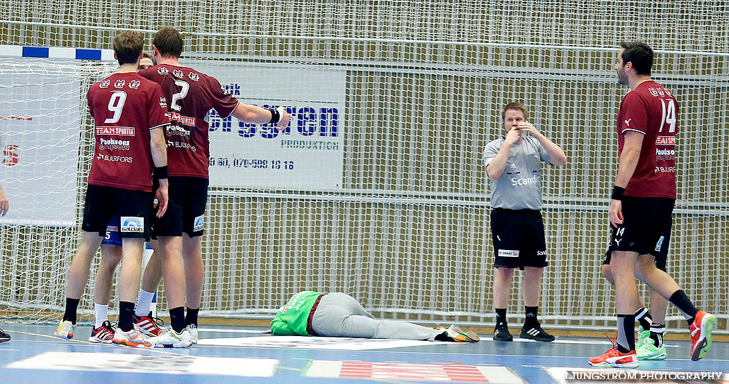 IFK Skövde HK-Lugi HF 27-27,herr,Arena Skövde,Skövde,Sverige,Handboll,,2013,76156