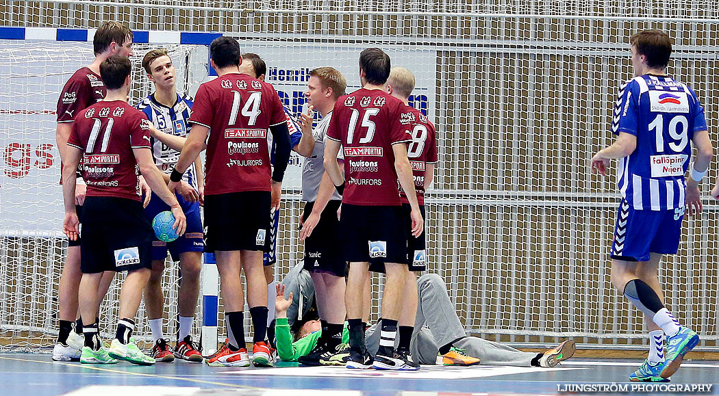 IFK Skövde HK-Lugi HF 27-27,herr,Arena Skövde,Skövde,Sverige,Handboll,,2013,76157