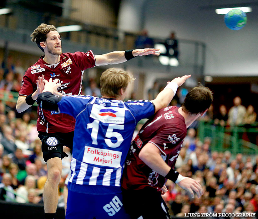 IFK Skövde HK-Lugi HF 27-27,herr,Arena Skövde,Skövde,Sverige,Handboll,,2013,76171