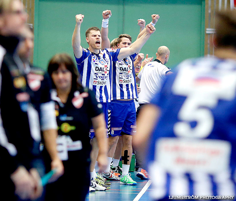 IFK Skövde HK-Lugi HF 27-27,herr,Arena Skövde,Skövde,Sverige,Handboll,,2013,76180