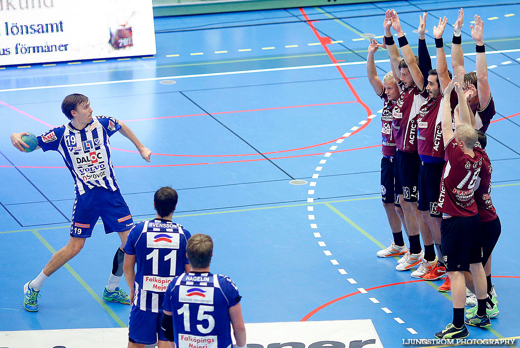 IFK Skövde HK-Lugi HF 27-27,herr,Arena Skövde,Skövde,Sverige,Handboll,,2013,76193