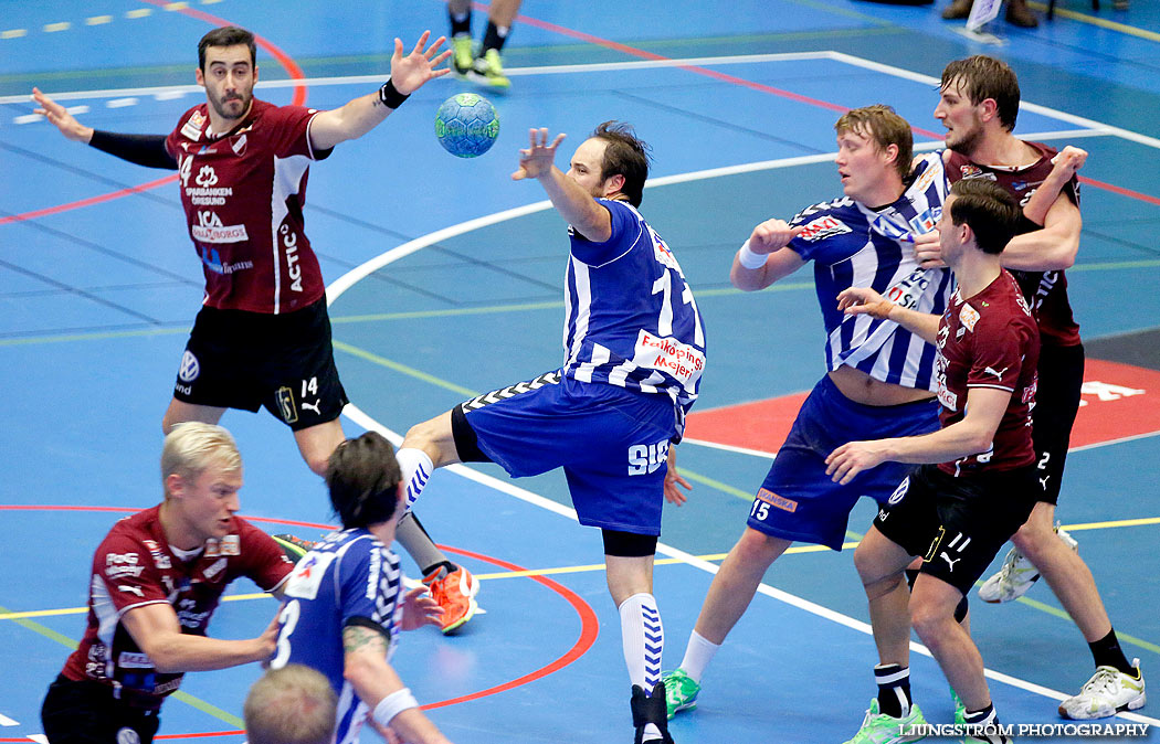 IFK Skövde HK-Lugi HF 27-27,herr,Arena Skövde,Skövde,Sverige,Handboll,,2013,76216