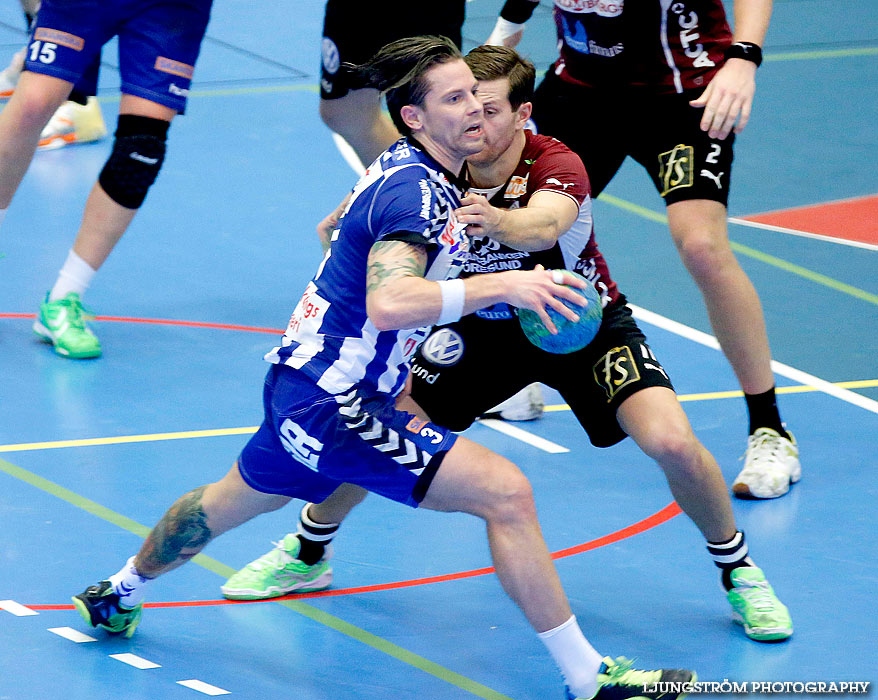 IFK Skövde HK-Lugi HF 27-27,herr,Arena Skövde,Skövde,Sverige,Handboll,,2013,76232