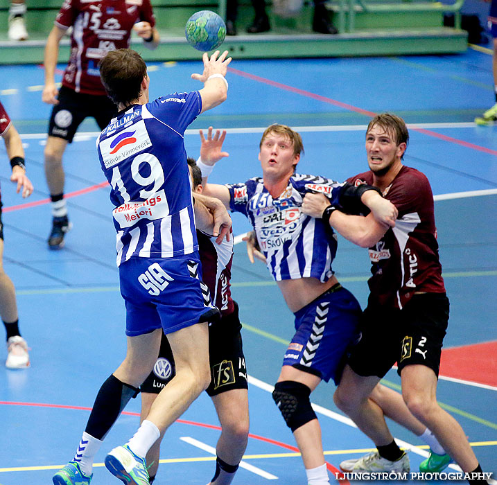 IFK Skövde HK-Lugi HF 27-27,herr,Arena Skövde,Skövde,Sverige,Handboll,,2013,76236