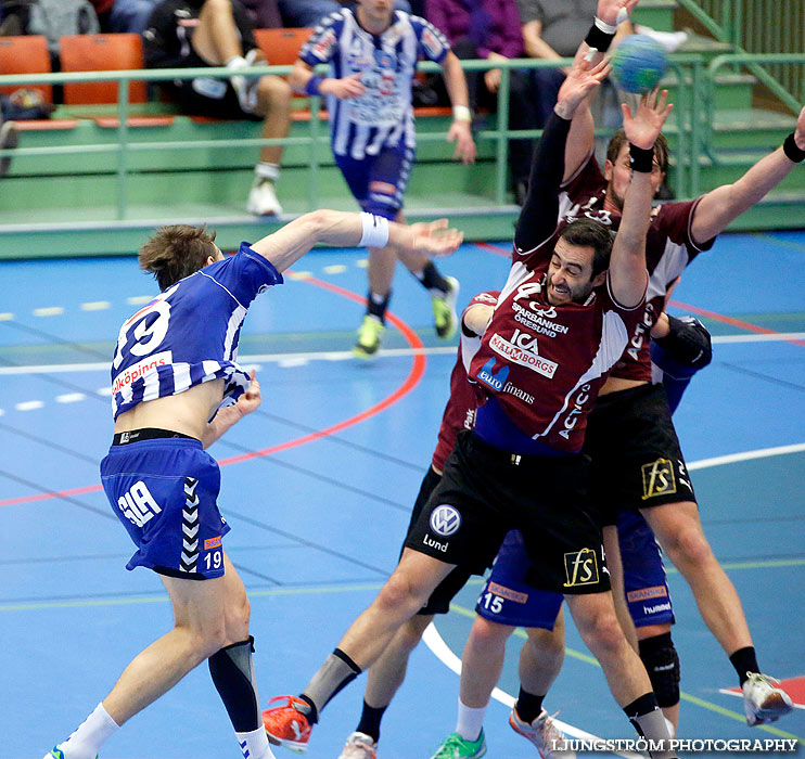 IFK Skövde HK-Lugi HF 27-27,herr,Arena Skövde,Skövde,Sverige,Handboll,,2013,76238