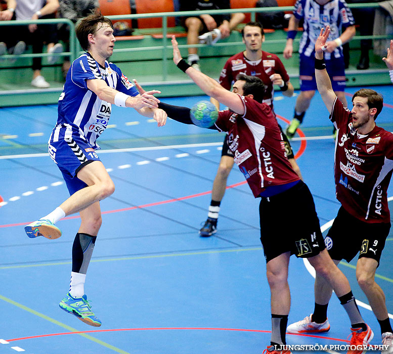 IFK Skövde HK-Lugi HF 27-27,herr,Arena Skövde,Skövde,Sverige,Handboll,,2013,76243