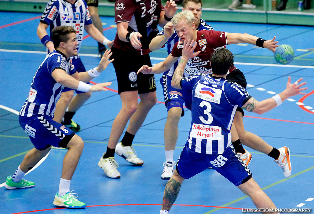 IFK Skövde HK-Lugi HF 27-27,herr,Arena Skövde,Skövde,Sverige,Handboll,,2013,76247