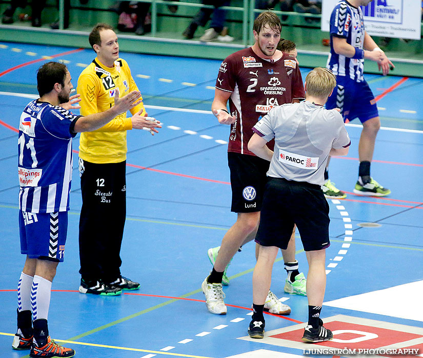 IFK Skövde HK-Lugi HF 27-27,herr,Arena Skövde,Skövde,Sverige,Handboll,,2013,76257