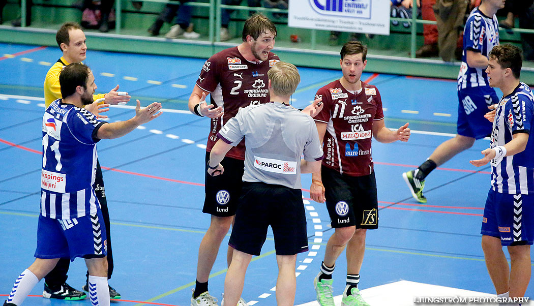 IFK Skövde HK-Lugi HF 27-27,herr,Arena Skövde,Skövde,Sverige,Handboll,,2013,76258