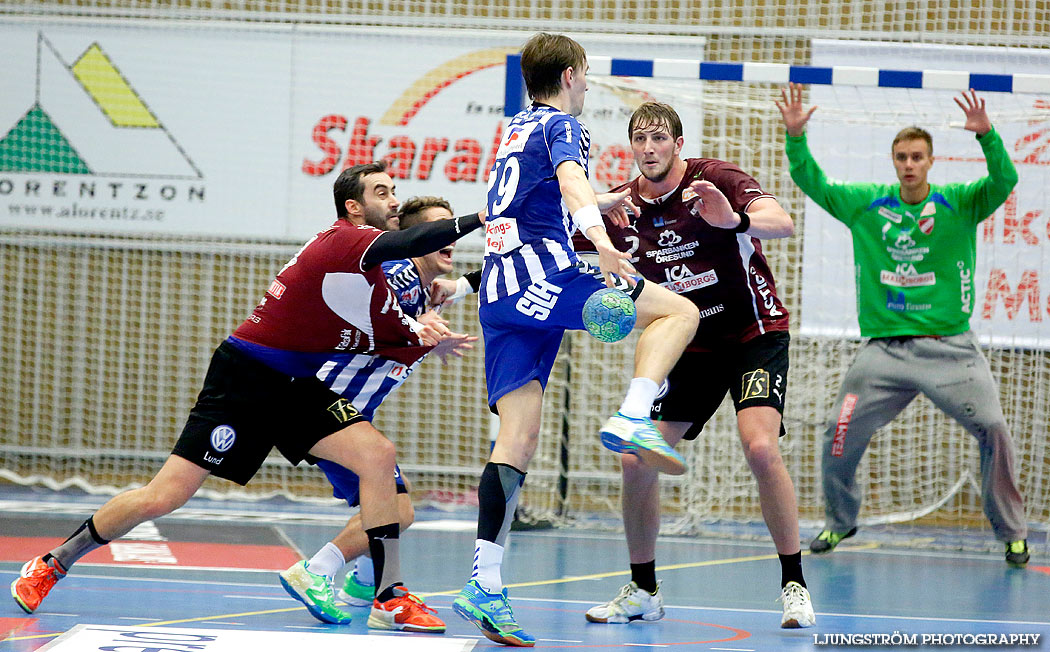 IFK Skövde HK-Lugi HF 27-27,herr,Arena Skövde,Skövde,Sverige,Handboll,,2013,76262