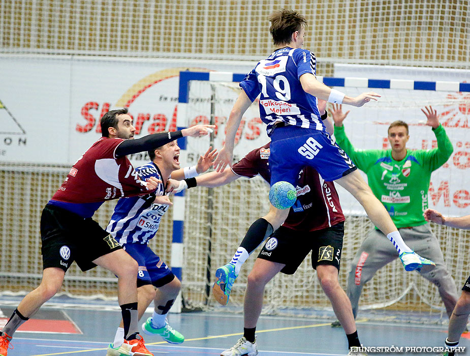 IFK Skövde HK-Lugi HF 27-27,herr,Arena Skövde,Skövde,Sverige,Handboll,,2013,76263