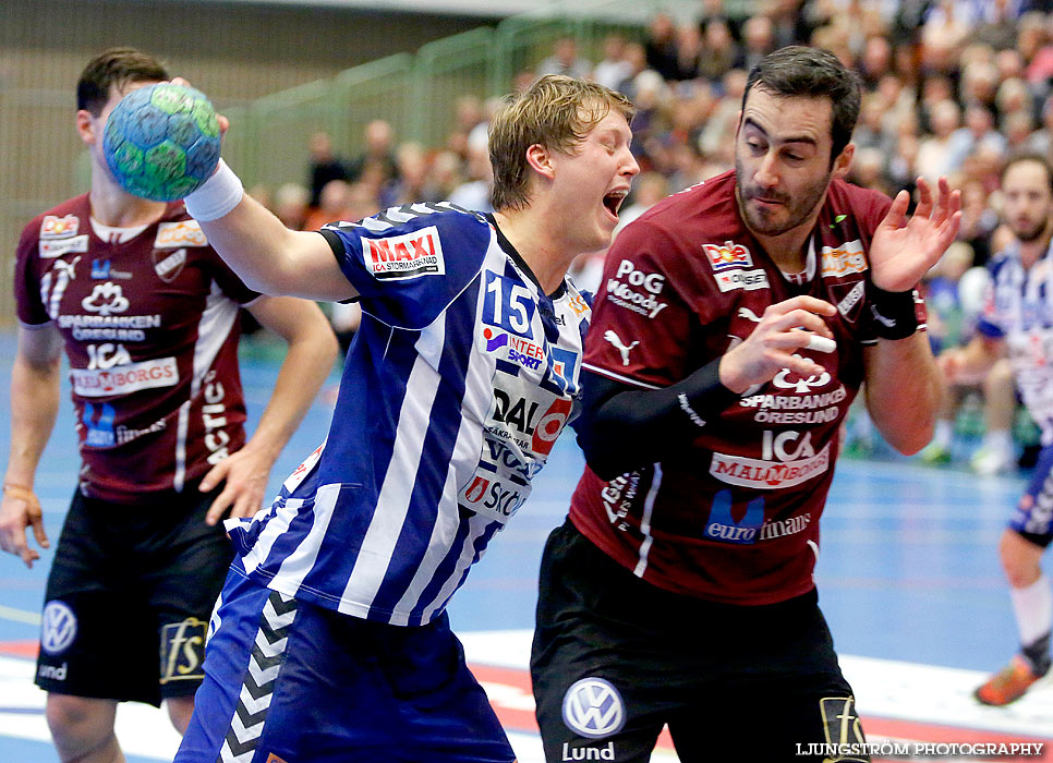 IFK Skövde HK-Lugi HF 27-27,herr,Arena Skövde,Skövde,Sverige,Handboll,,2013,76294