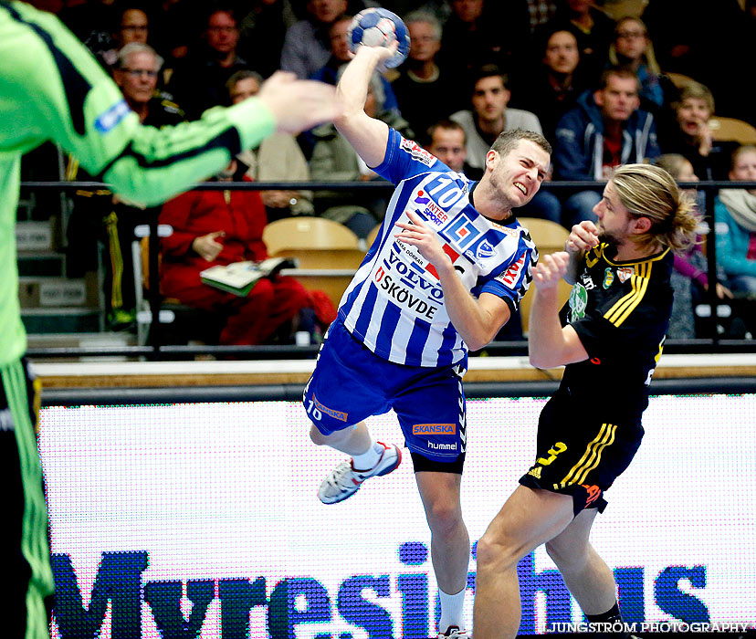 IK Sävehof-IFK Skövde HK 29-29,herr,Partillebohallen,Partille,Sverige,Handboll,,2013,76532