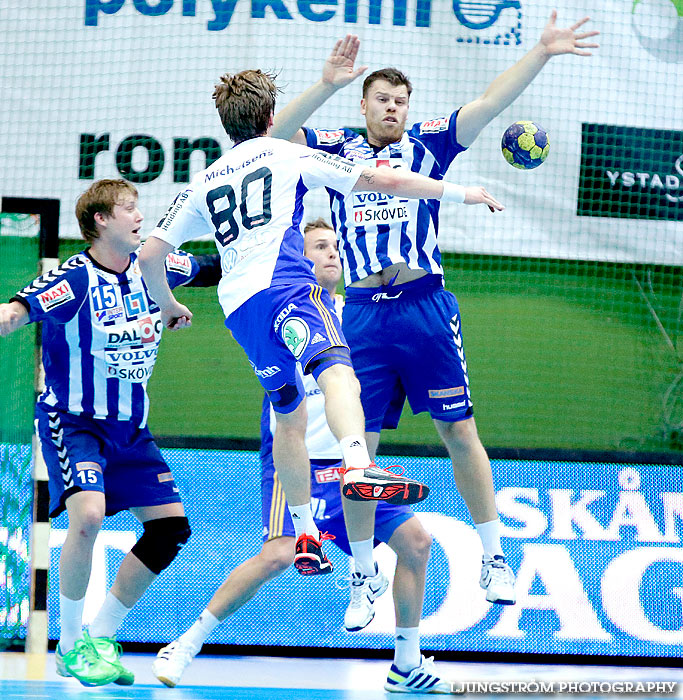Ystads IF HF-IFK Skövde HK 30-21,herr,Österporthallen,Ystad,Sverige,Handboll,,2013,77342