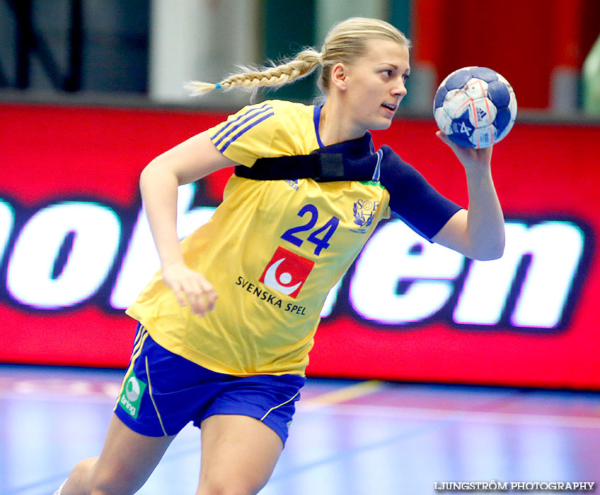 Landskamp Sverige-Slovakien 35-26,dam,Arena Skövde,Skövde,Sverige,Handboll,,2013,77805