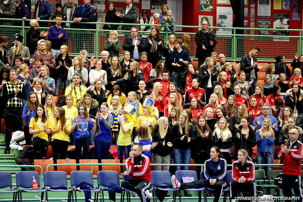 Landskamp Sverige-Slovakien 35-26,dam,Arena Skövde,Skövde,Sverige,Handboll,,2013,77832
