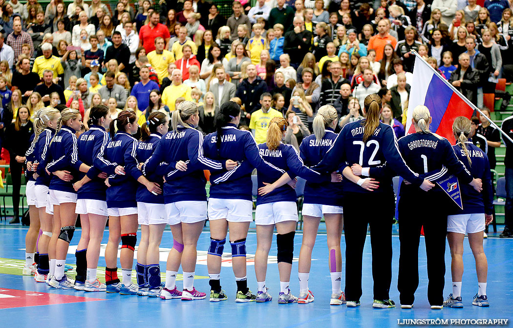 Landskamp Sverige-Slovakien 35-26,dam,Arena Skövde,Skövde,Sverige,Handboll,,2013,77845