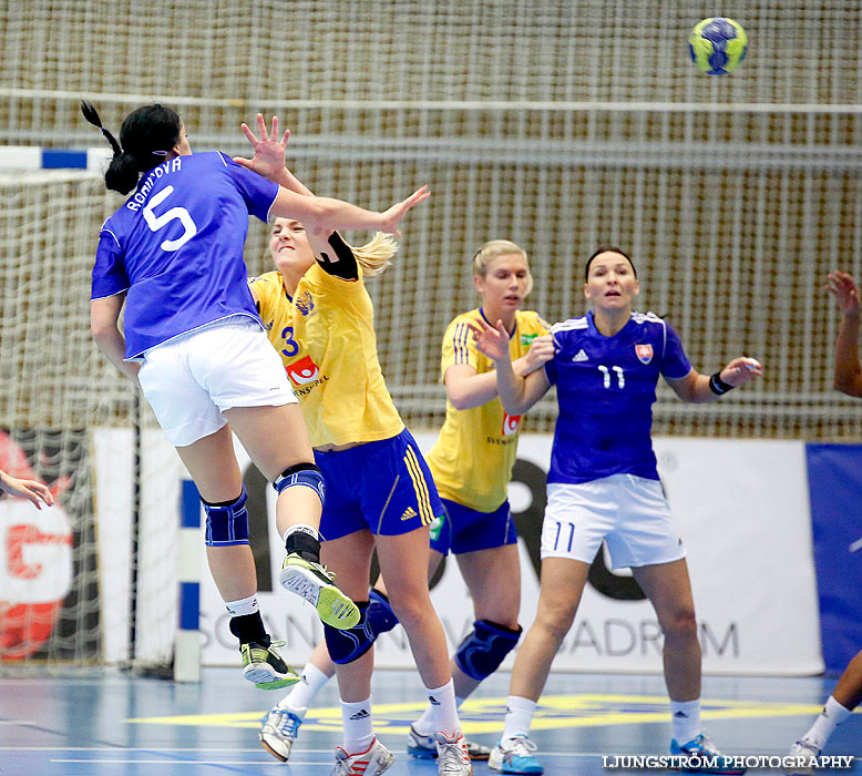 Landskamp Sverige-Slovakien 35-26,dam,Arena Skövde,Skövde,Sverige,Handboll,,2013,77861