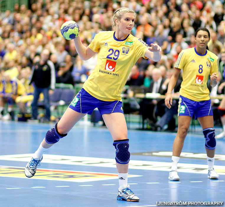 Landskamp Sverige-Slovakien 35-26,dam,Arena Skövde,Skövde,Sverige,Handboll,,2013,77869