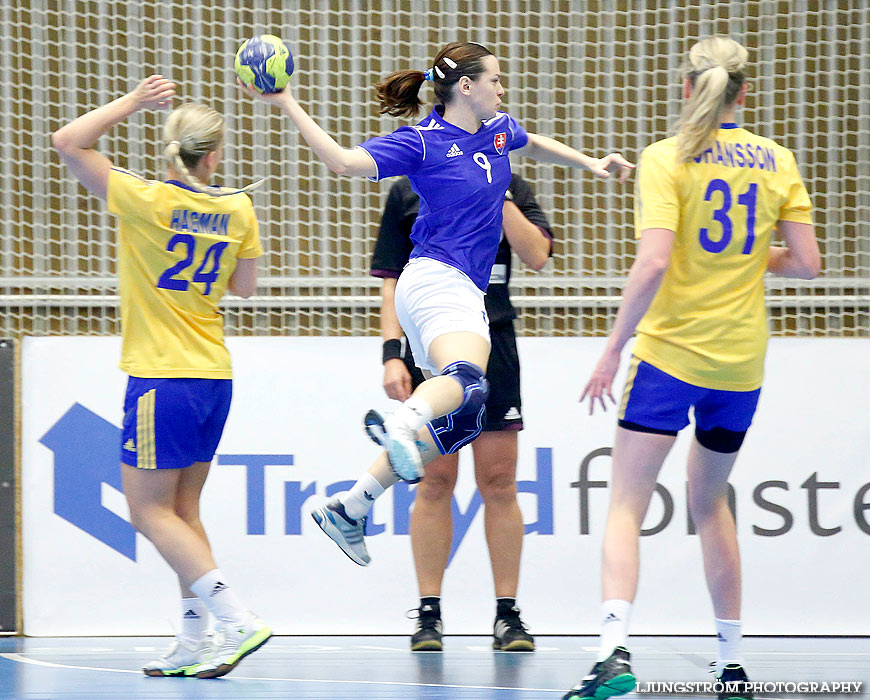 Landskamp Sverige-Slovakien 35-26,dam,Arena Skövde,Skövde,Sverige,Handboll,,2013,77875