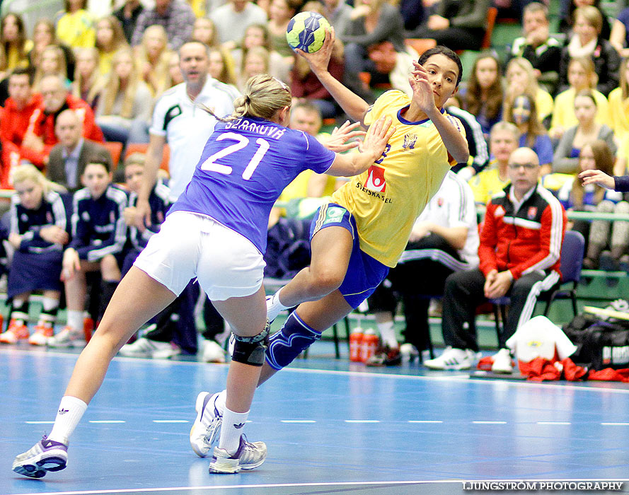 Landskamp Sverige-Slovakien 35-26,dam,Arena Skövde,Skövde,Sverige,Handboll,,2013,77876