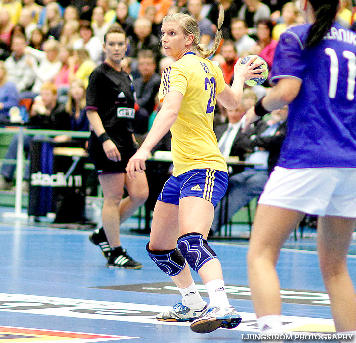 Landskamp Sverige-Slovakien 35-26,dam,Arena Skövde,Skövde,Sverige,Handboll,,2013,77877