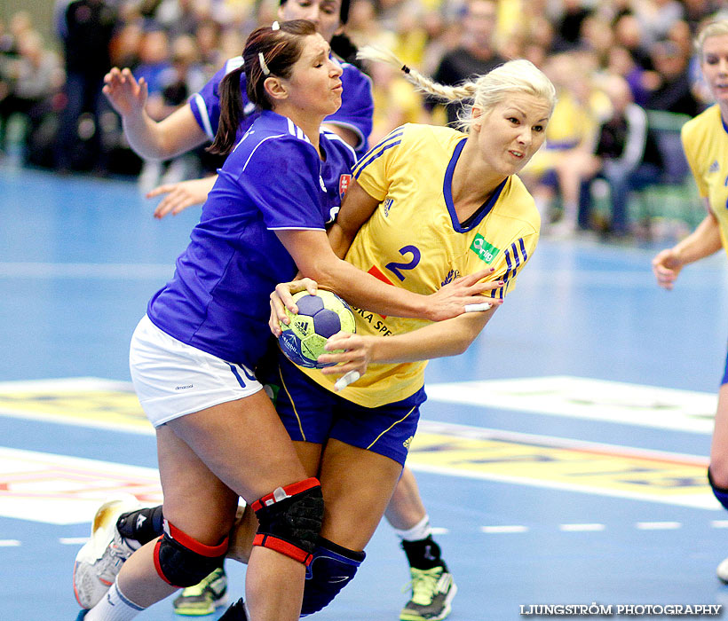 Landskamp Sverige-Slovakien 35-26,dam,Arena Skövde,Skövde,Sverige,Handboll,,2013,77879