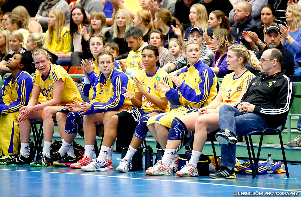 Landskamp Sverige-Slovakien 35-26,dam,Arena Skövde,Skövde,Sverige,Handboll,,2013,77885