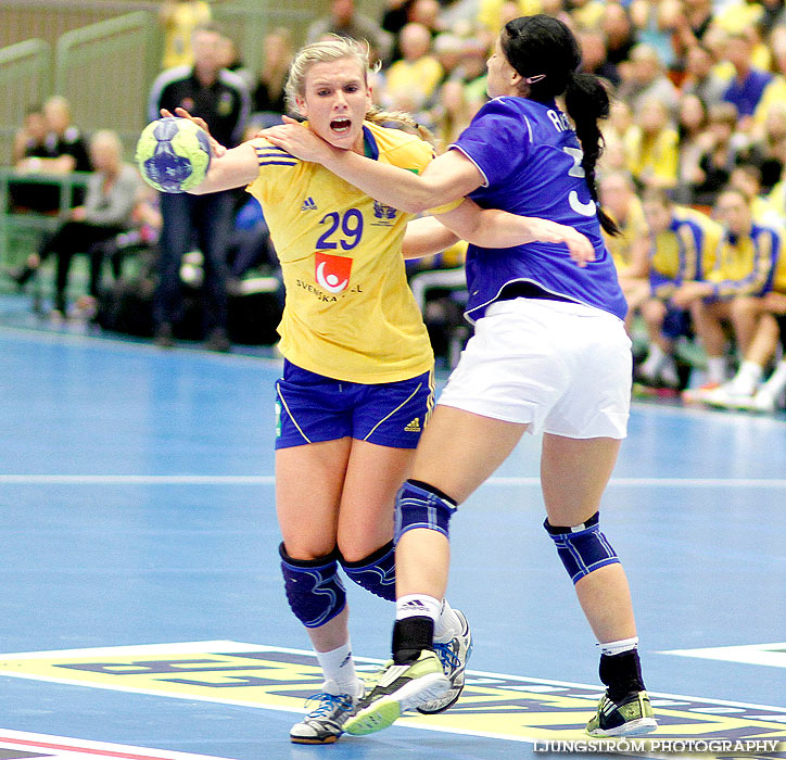 Landskamp Sverige-Slovakien 35-26,dam,Arena Skövde,Skövde,Sverige,Handboll,,2013,77890