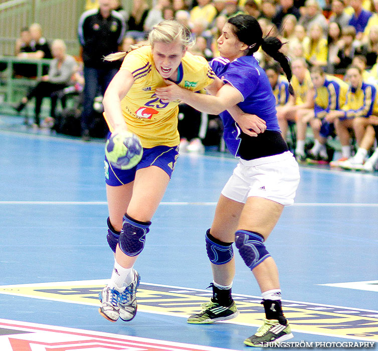 Landskamp Sverige-Slovakien 35-26,dam,Arena Skövde,Skövde,Sverige,Handboll,,2013,77891