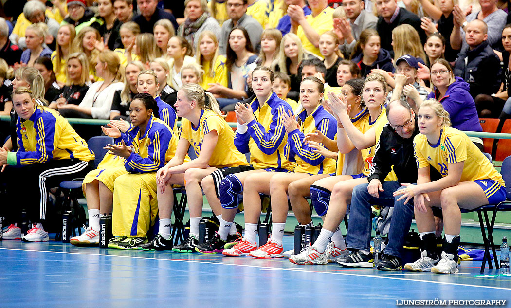 Landskamp Sverige-Slovakien 35-26,dam,Arena Skövde,Skövde,Sverige,Handboll,,2013,77901