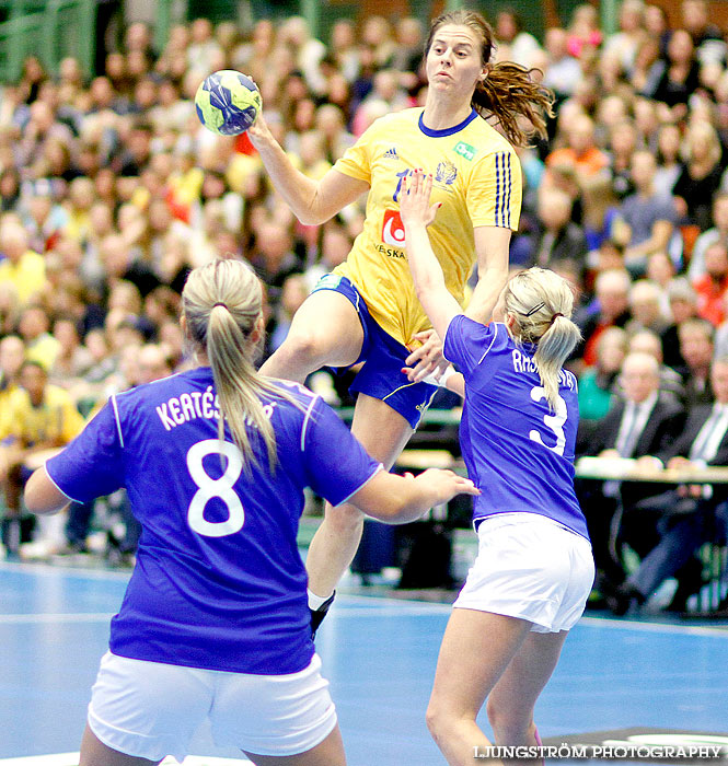 Landskamp Sverige-Slovakien 35-26,dam,Arena Skövde,Skövde,Sverige,Handboll,,2013,77905