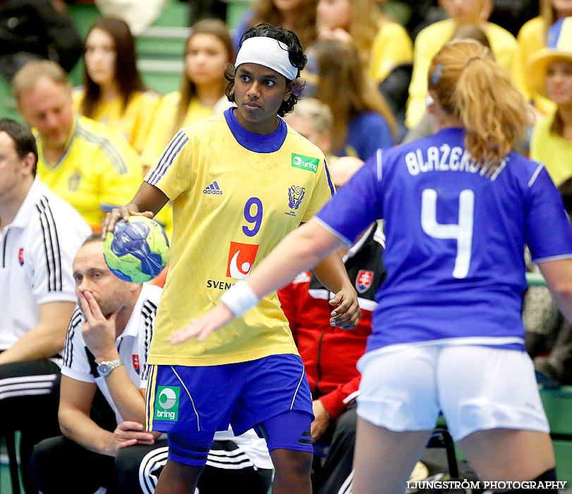 Landskamp Sverige-Slovakien 35-26,dam,Arena Skövde,Skövde,Sverige,Handboll,,2013,77912