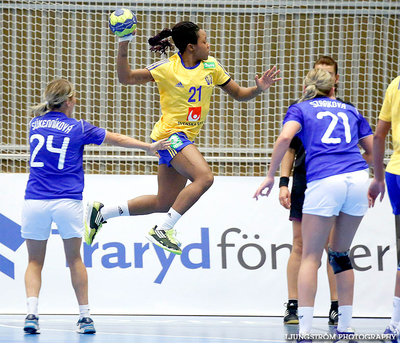 Landskamp Sverige-Slovakien 35-26,dam,Arena Skövde,Skövde,Sverige,Handboll,,2013,77936