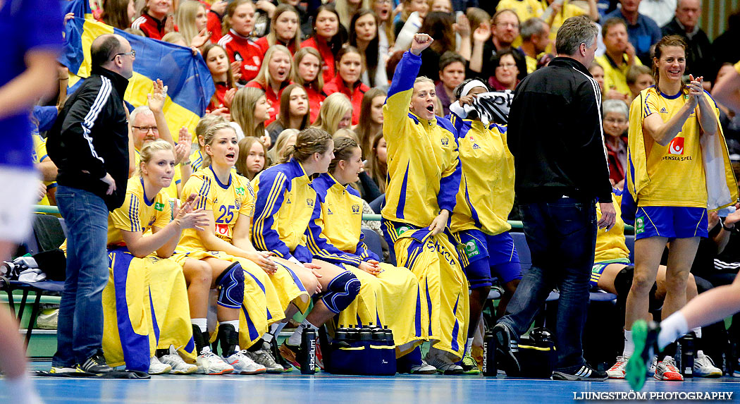 Landskamp Sverige-Slovakien 35-26,dam,Arena Skövde,Skövde,Sverige,Handboll,,2013,77941